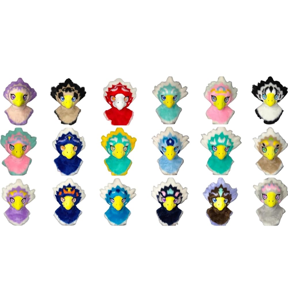 Amazon.co.jp: 【KYUUCOS】X 鳥科 獣服 鳥科 鳥頭 獣頭 ケモノ